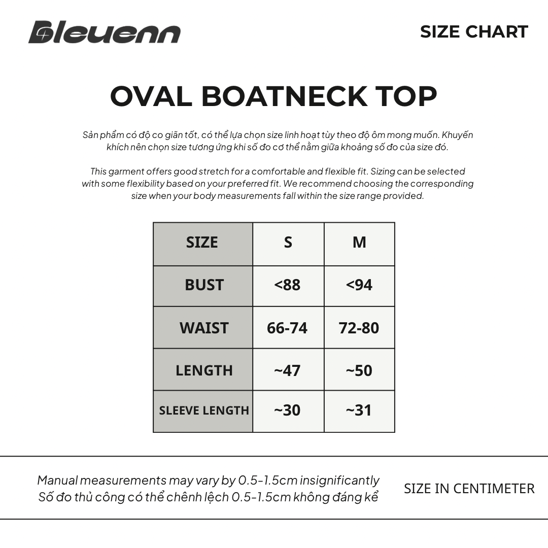 bảng size