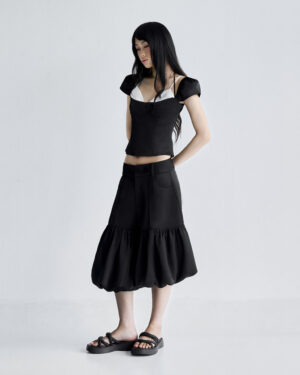 QUẦN BUBBLE HEM TROUSERS
