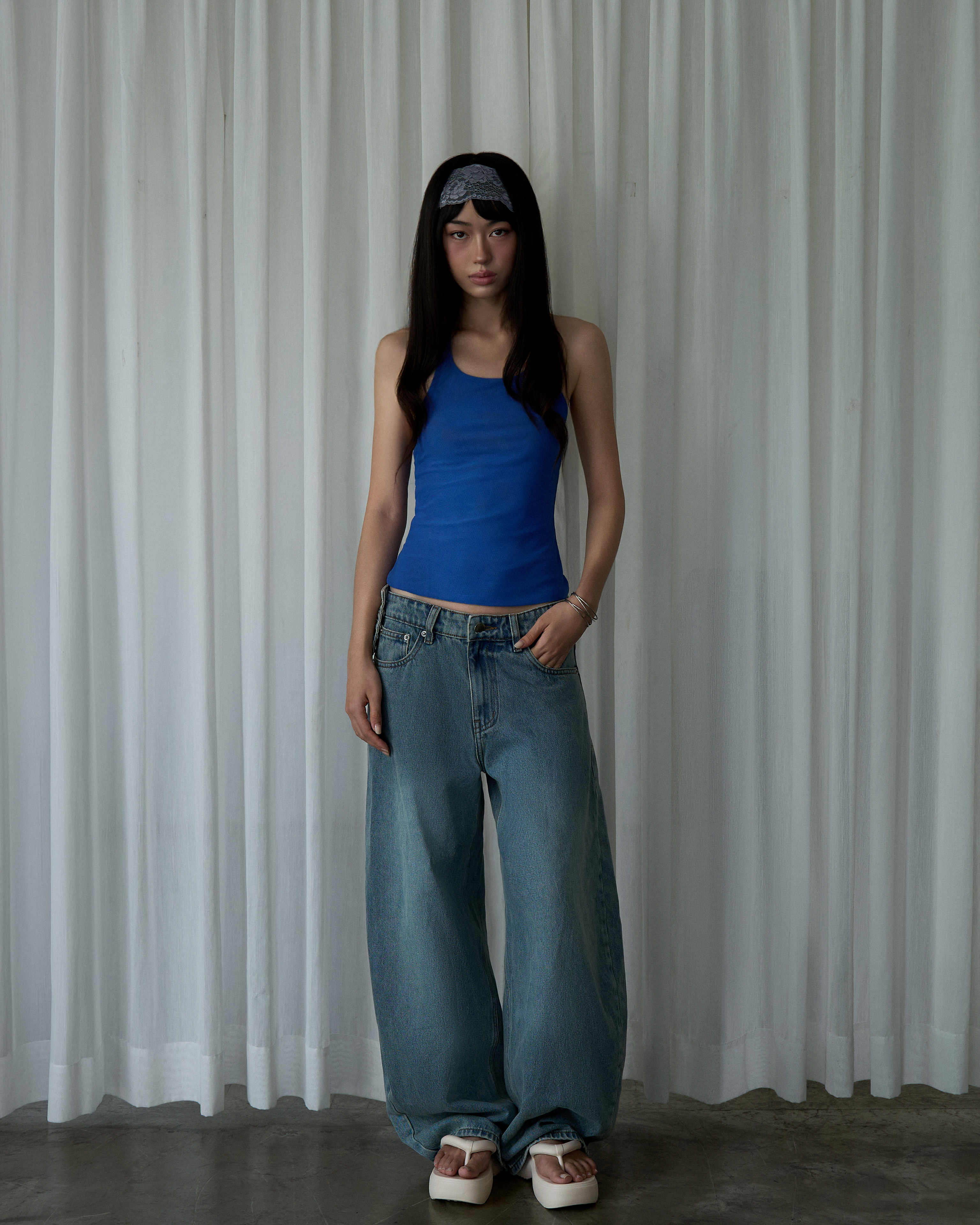 ÁO BLUE CAMI TOP - Ảnh 3